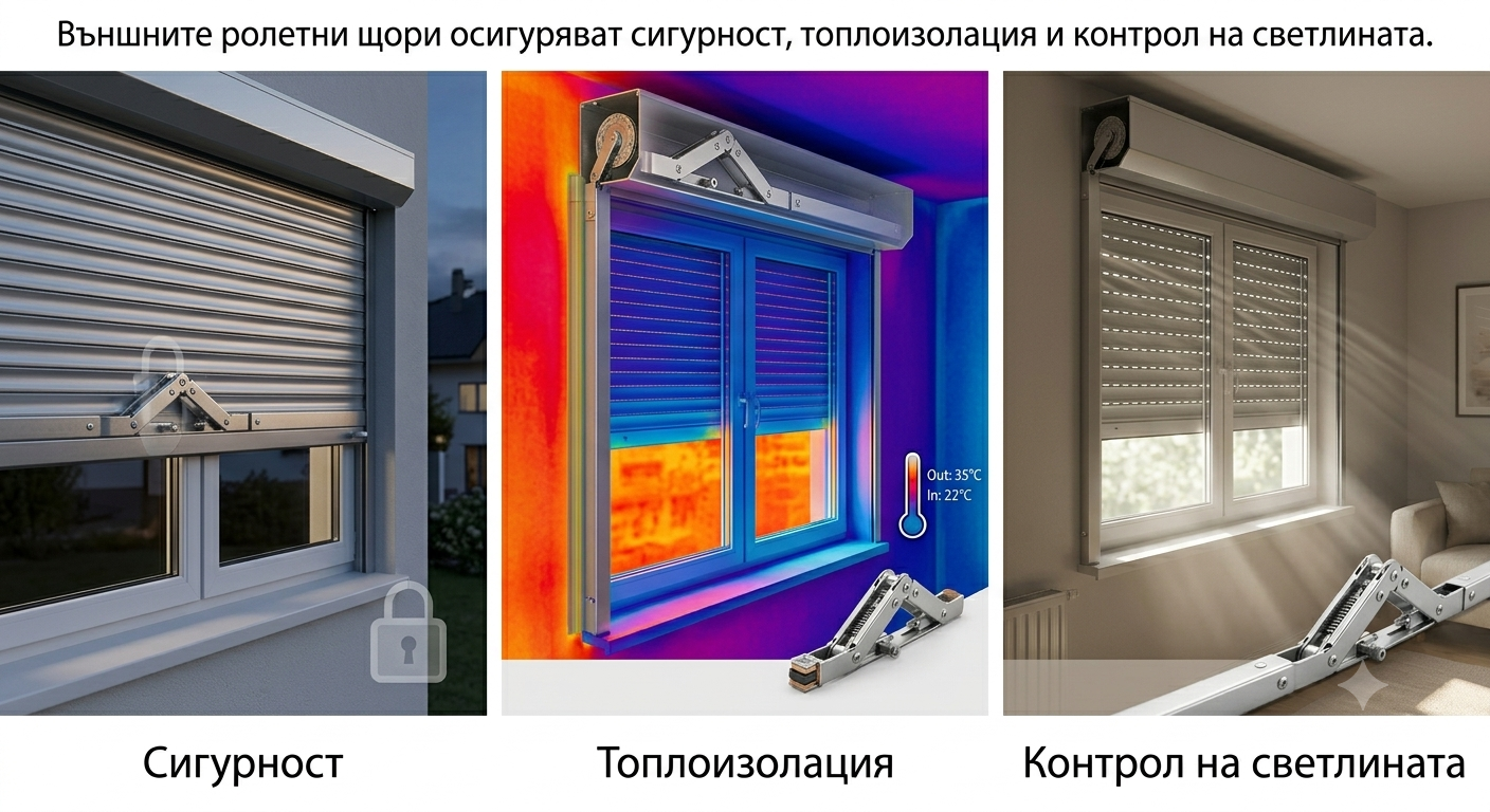 Външни ролетни щори